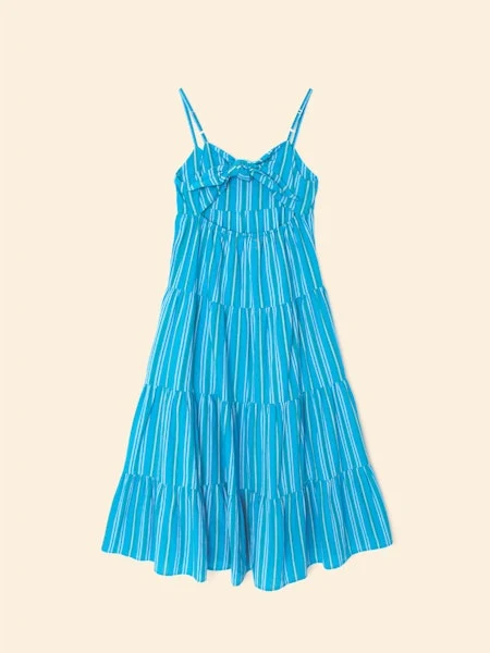 Trendy XiRENA Hazel Dress in Castaway Blue Durable