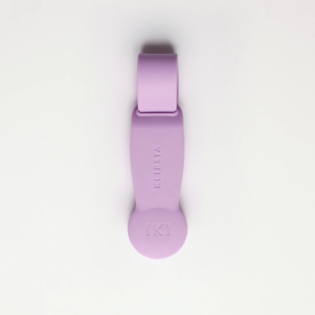 Secure HAT Clip- Klipsta Magnetic Hat Clip with unique lock feature Lavender Pure