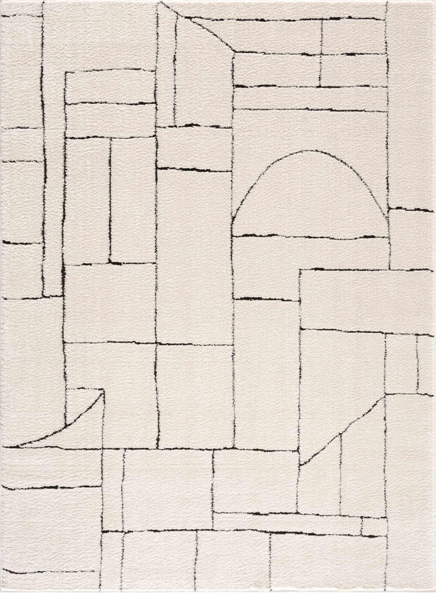 Verified Keats Black White Area Rug - Carefully Designed