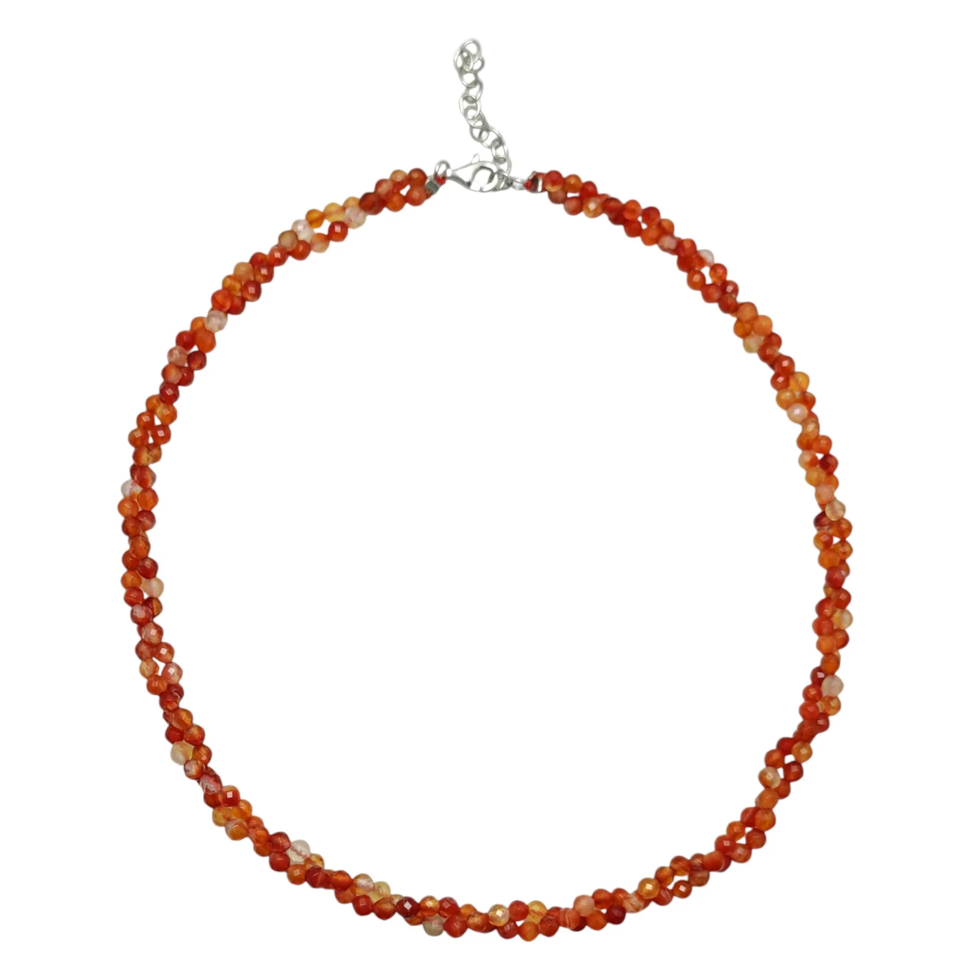 Advanced Gemstone Beaded Double Strand Necklace Sterling Silver Next-Generation