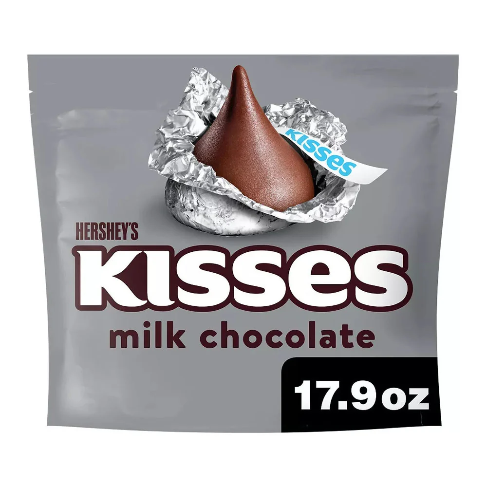 Advanced Hersheys Kisses Milk Chocolate Candy 17.9 Oz Powerful