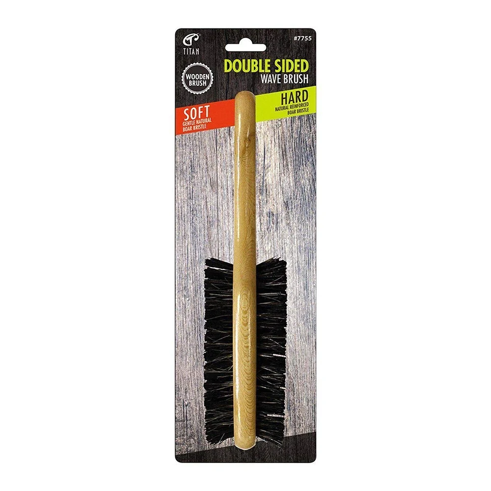 Exclusive Titan Double Sided Militry Brush Natural 1 Oz First-Class