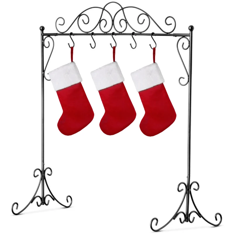 Optimized Standing Christmas Stocking Holder Stand Convenient