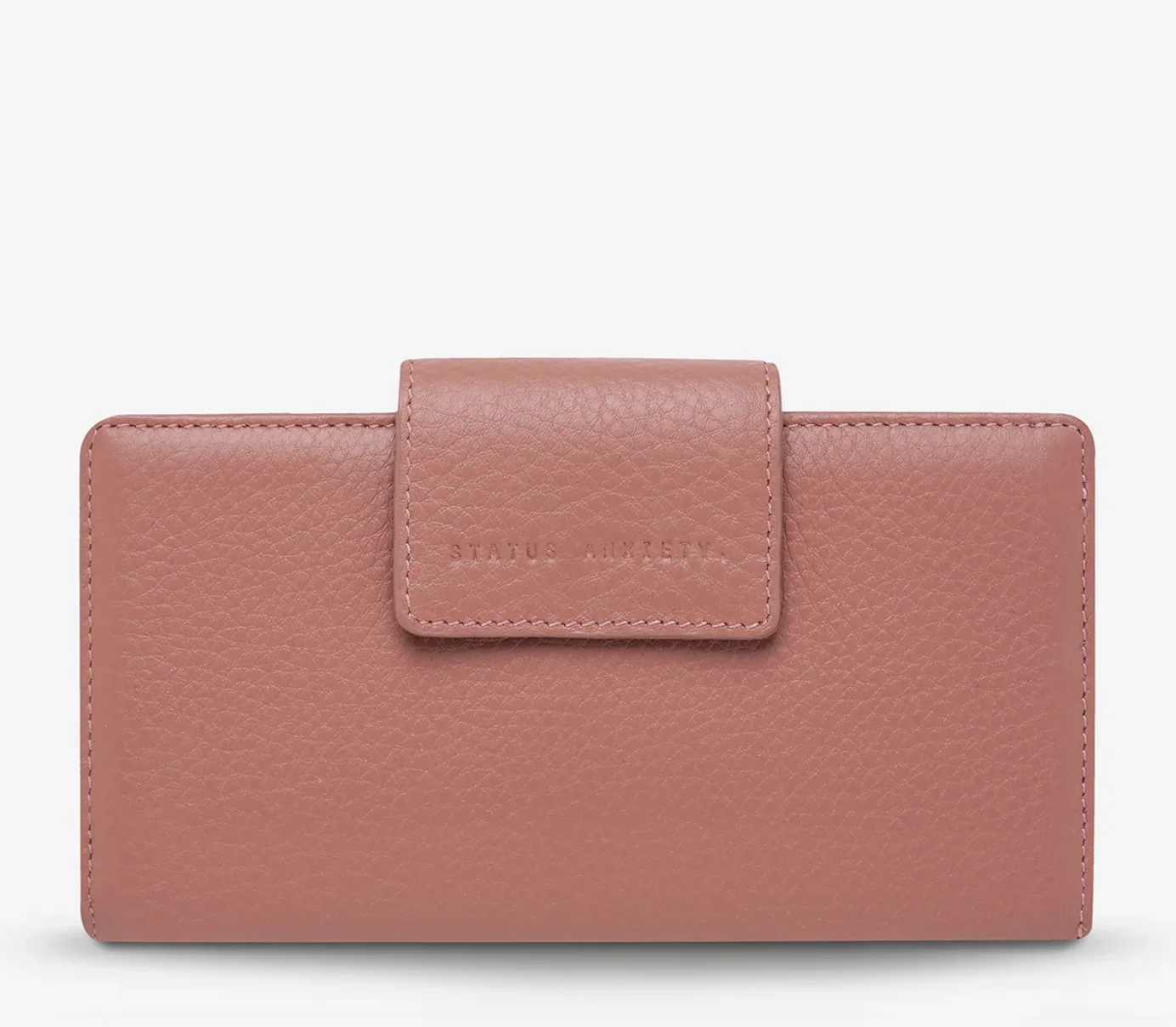 Verified Status Anxiety Ruins Wallet in Dusty Rose Crafted