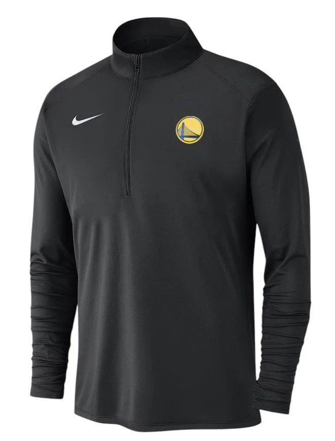 Trusted Nike Men's NBA Golden State Warriors 1 2 Zip Long Sleeve Pullover Genuine