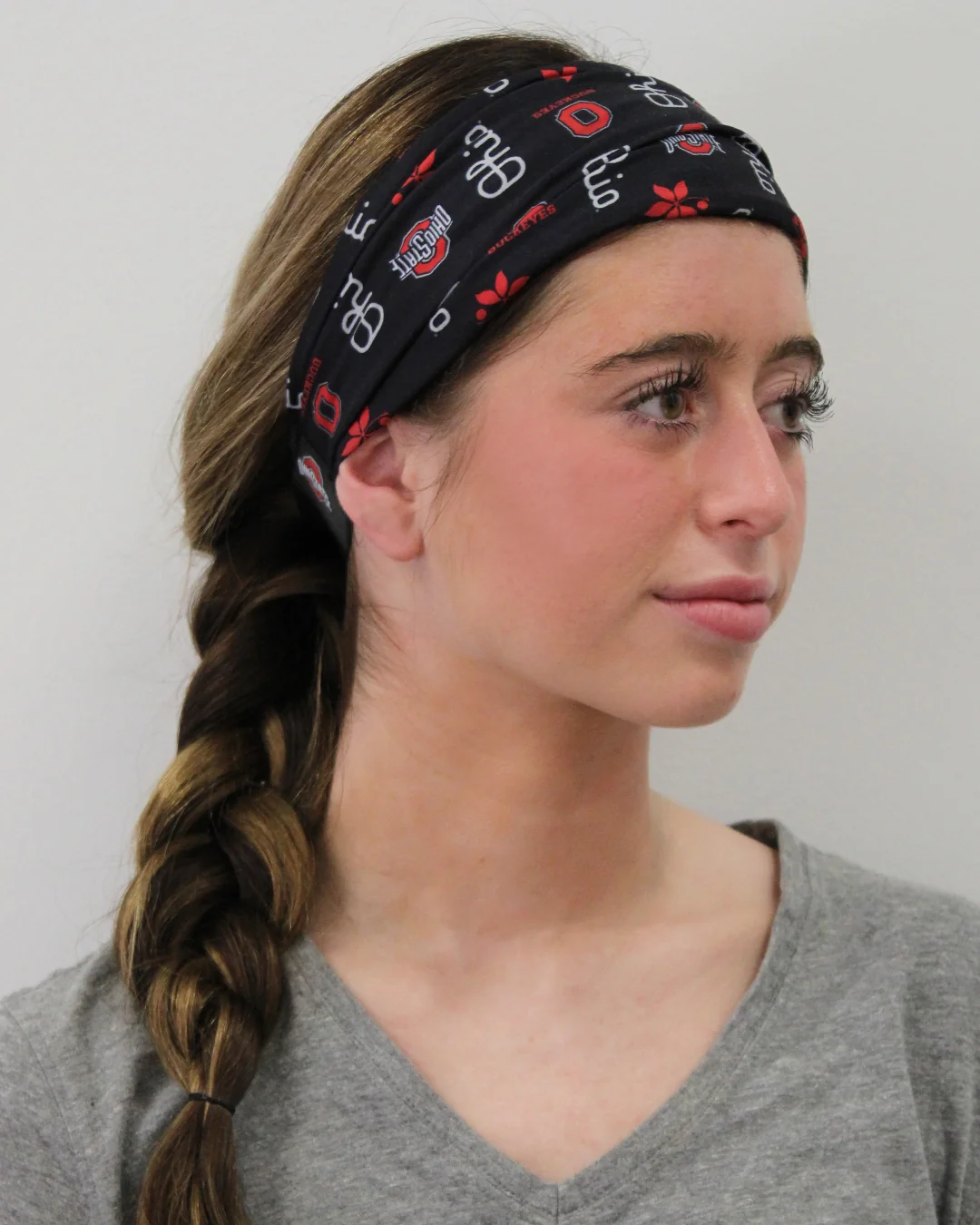 Genuine Ohio State® Logos Print - Accelerate Athletic Headband Professional