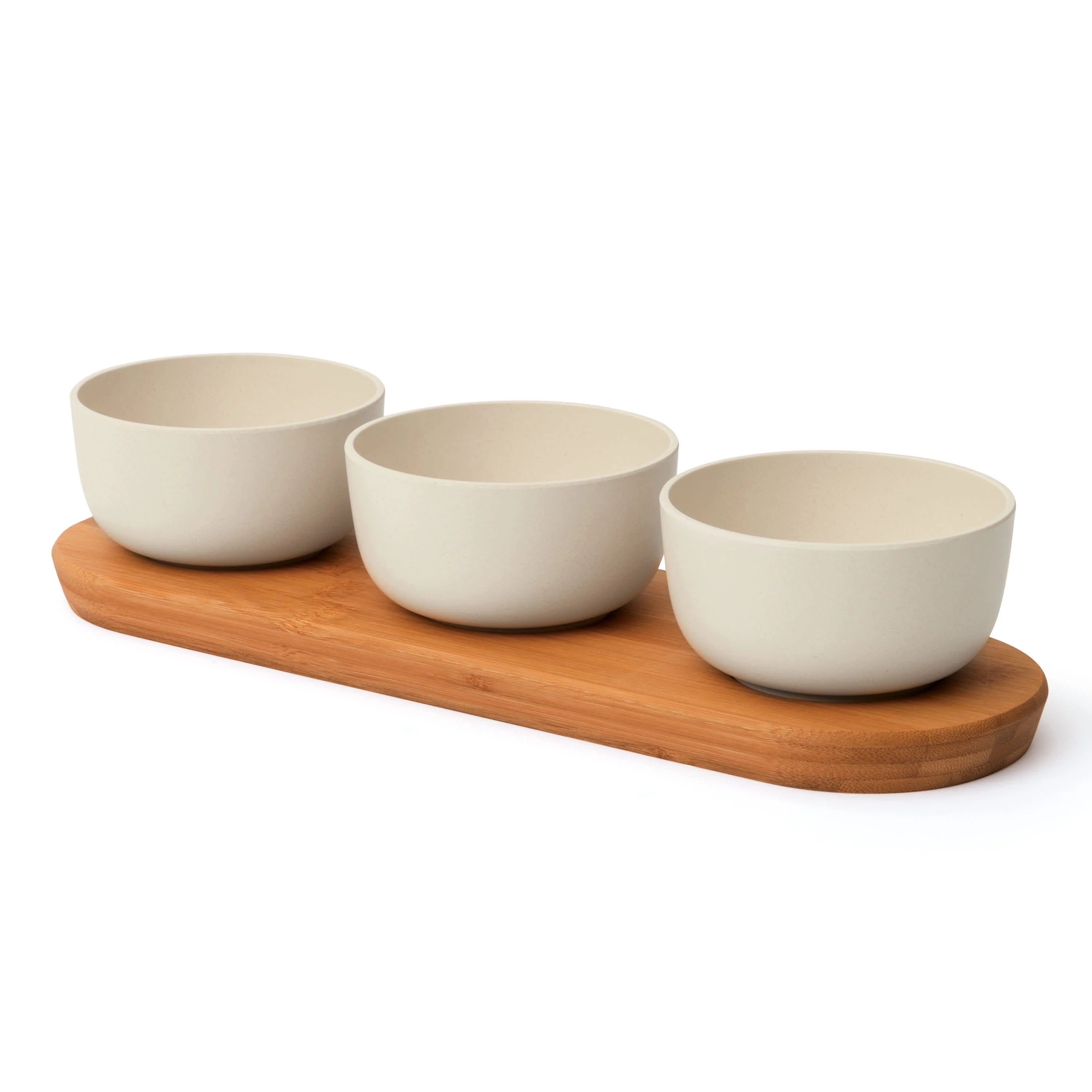 Selected BergHOFF Leo 4pc Bamboo Appetizer Set 0.29qt. Relaxed