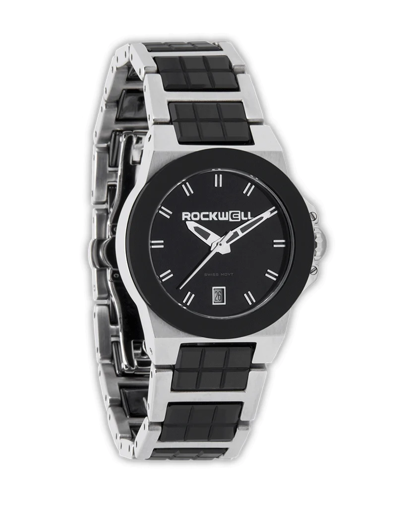 Excellent Katelynn Silver Black Ceramic Watch Sustainable