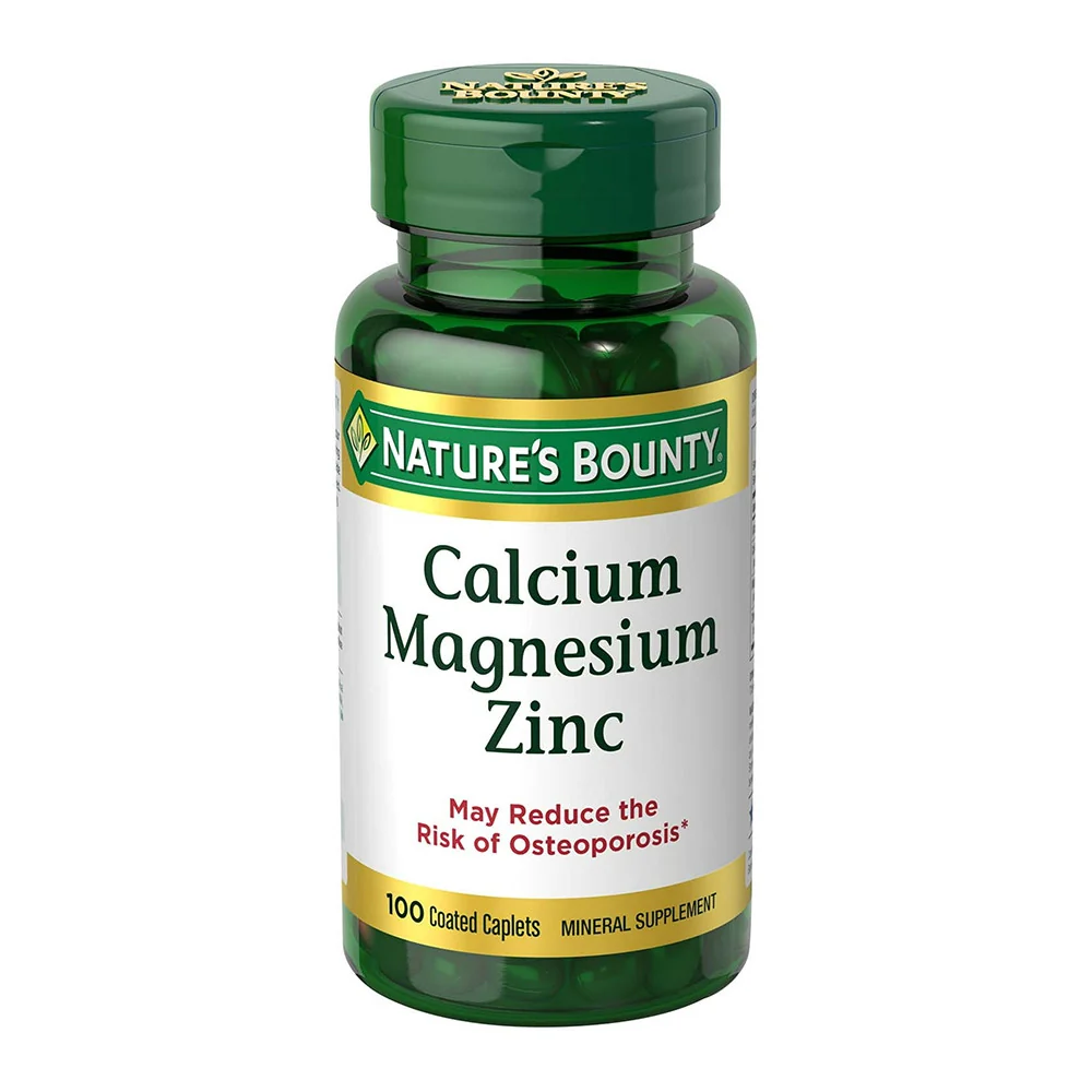 Trusted Natures Bounty Chelated Calcium And Magnesium With Zinc Tablets 100 Ea Powerful
