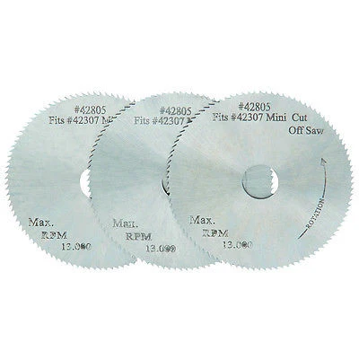 Carefully Designed 2 Circular 100 Tooth Mini Saw Blades Premium