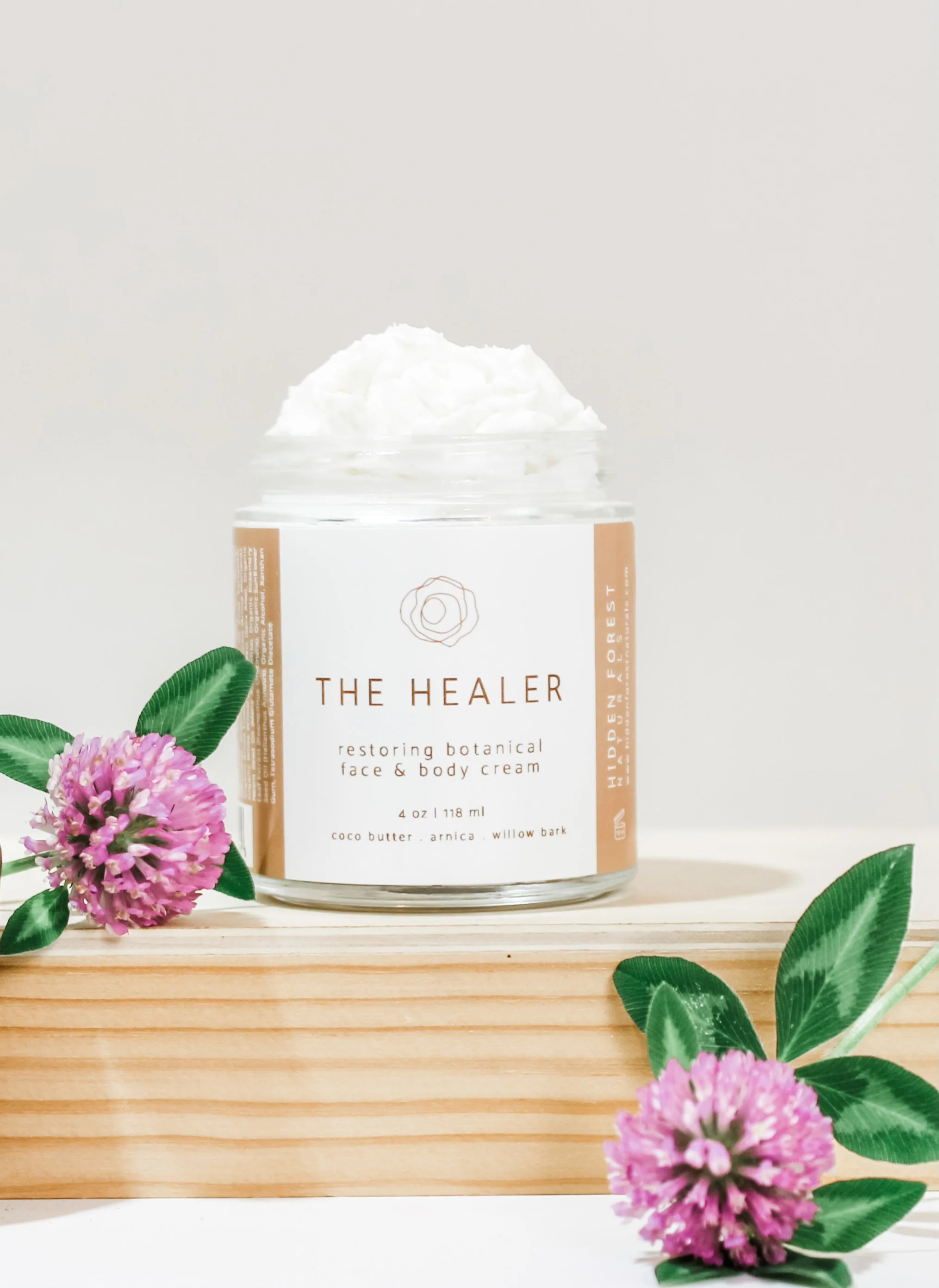 Convenient The Healer Cream Vegan Botanicals for Face Body Eco-Friendly