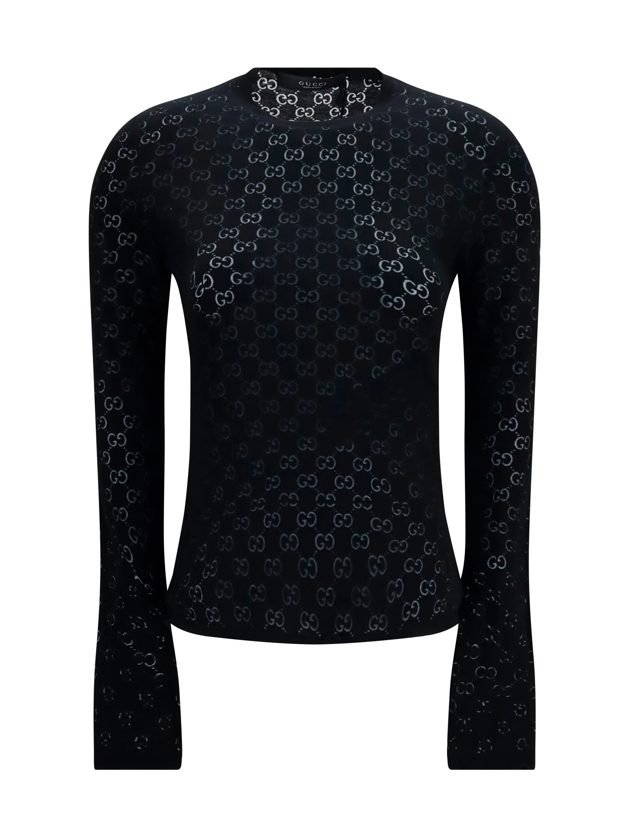 Superior T-Shirt GG Dévoré Black Selected