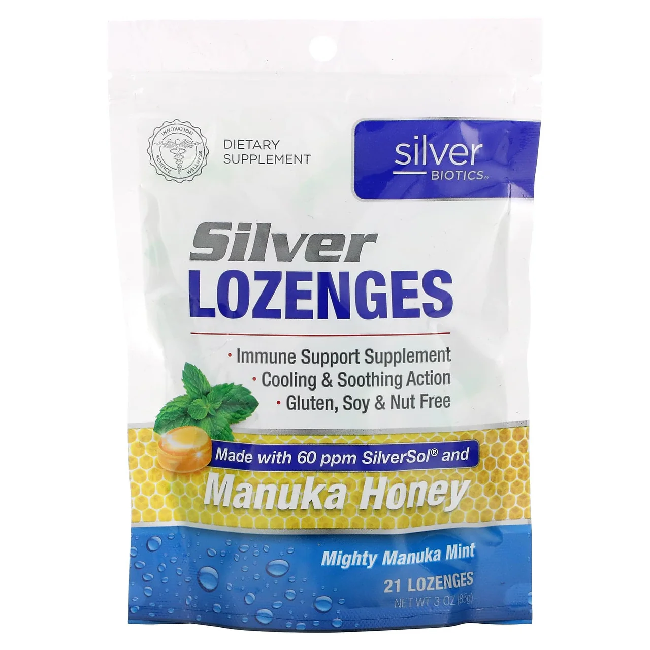 User-Friendly American Biotech Labs Silver Biotics Lozenges Manuka Honey 21 Ea Artisan