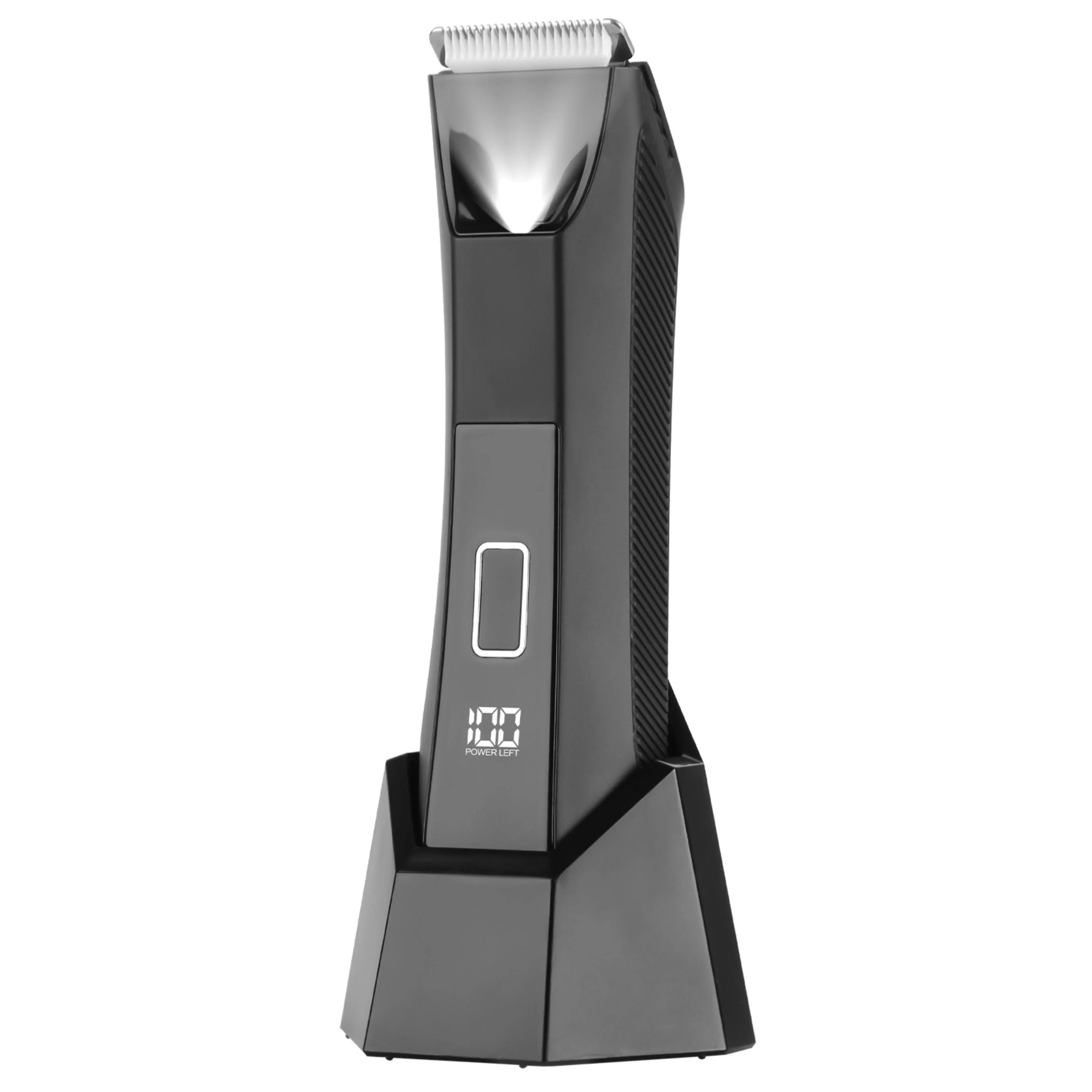 Solid VYSN 2-in-1 Electric Body Trimmer for Men Cordless Beard Groin Shaver Waterproof IPX7 Razor with LED LCD Display Official
