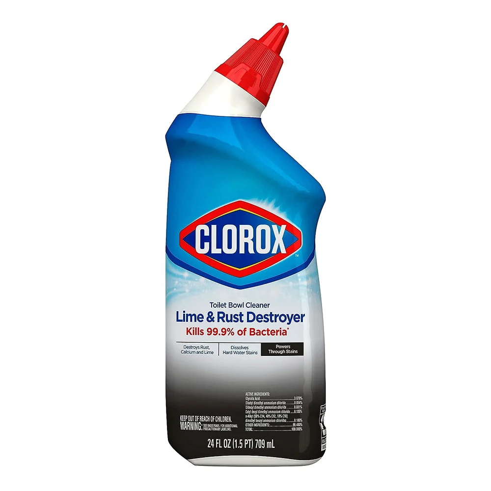Fashionable Clorox Toilet Bowl Cleaner Lime and Rust Destroyer 24 Oz Optimized