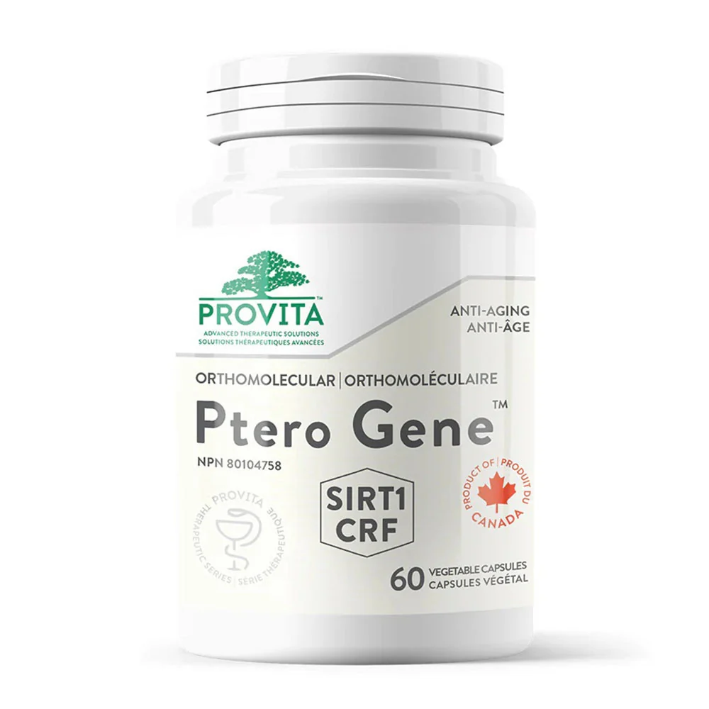 Quality Provita Pthero Gene Anti Aging Capsules 60 Ea Reusable