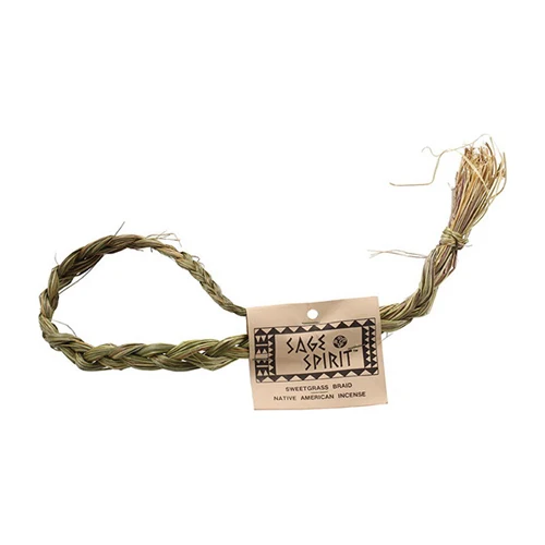 Fast Sage Spirit Smudge Wand Sweetgrass Braid 15 Inches Incense - 1 Ea Sophisticated