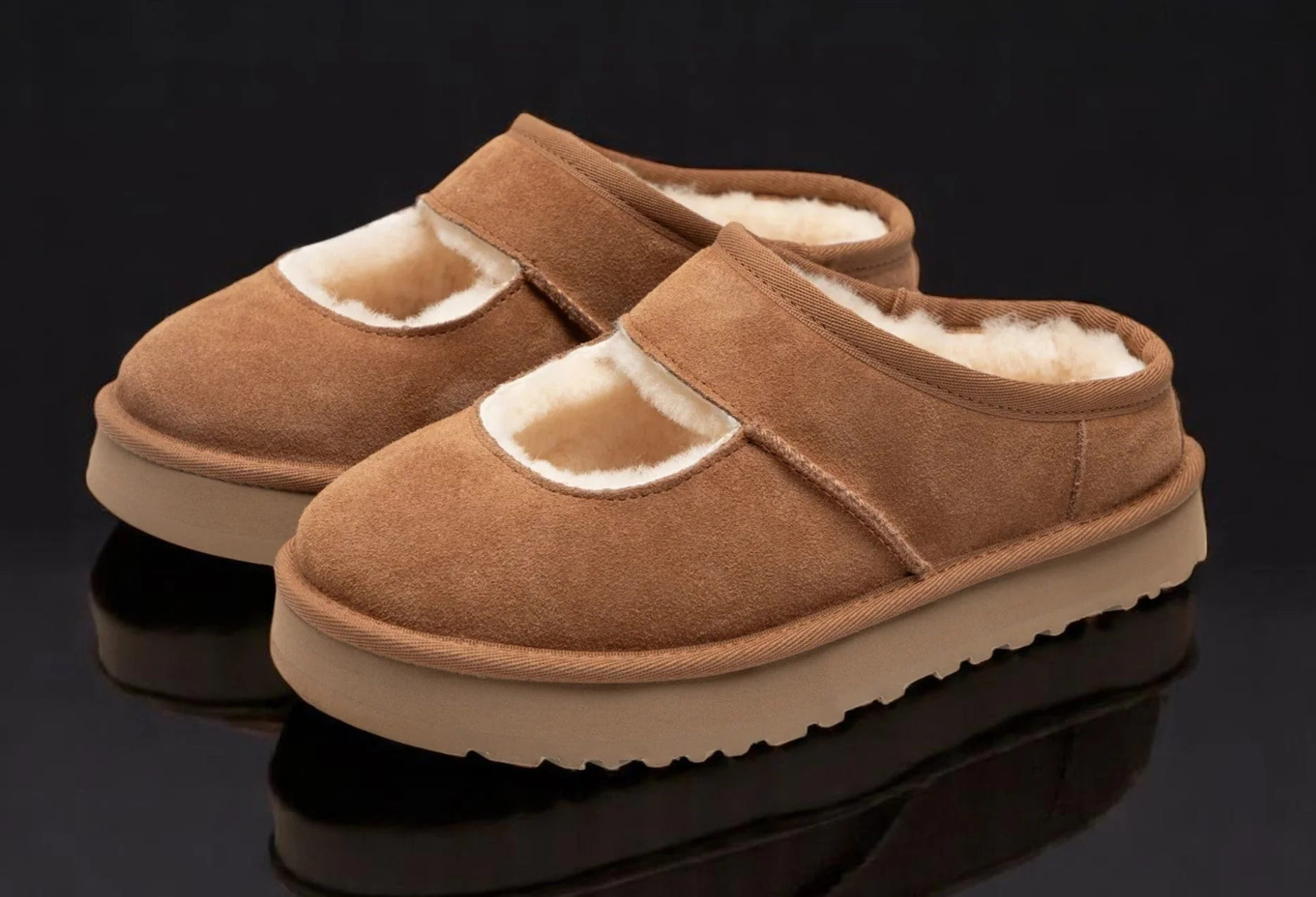 Trendy UGG Youth K Bea Mary Jane Fine Crafted