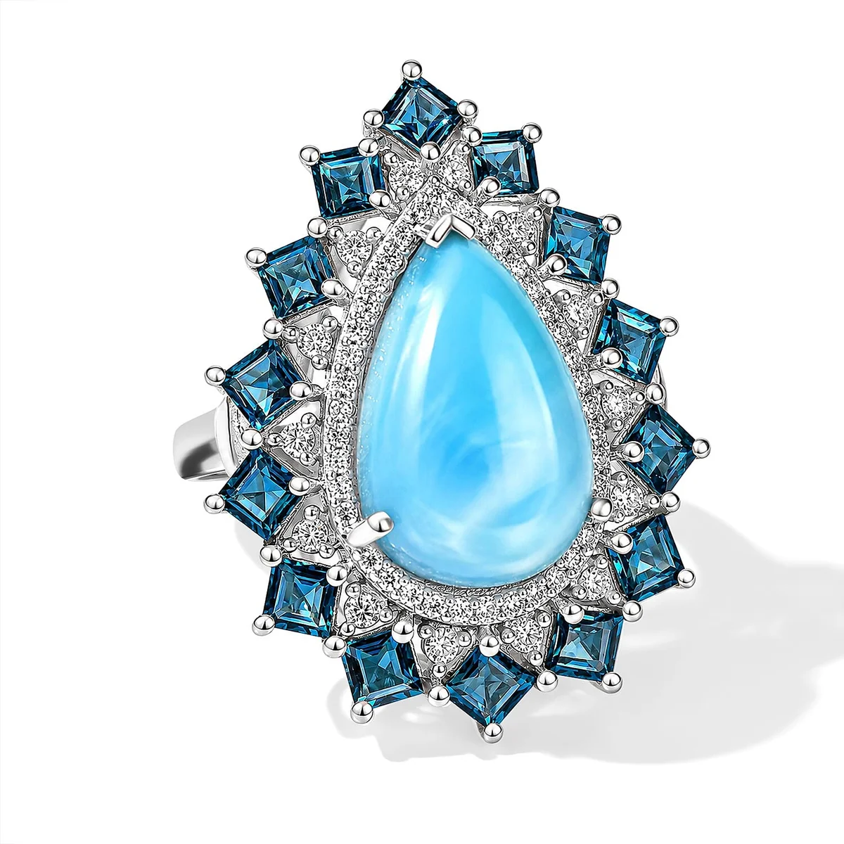 Recyclable HomeJewelryRingsHalo Rings 8617536 Exceptional