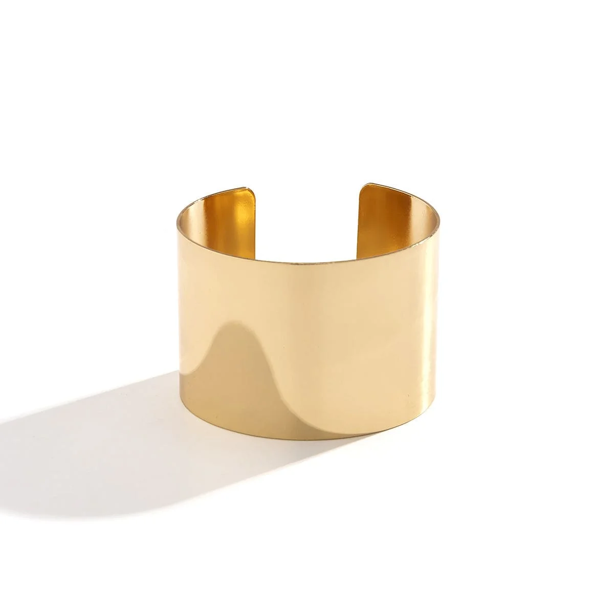 Effective Goldtone Wide Wrap Cuff Efficient