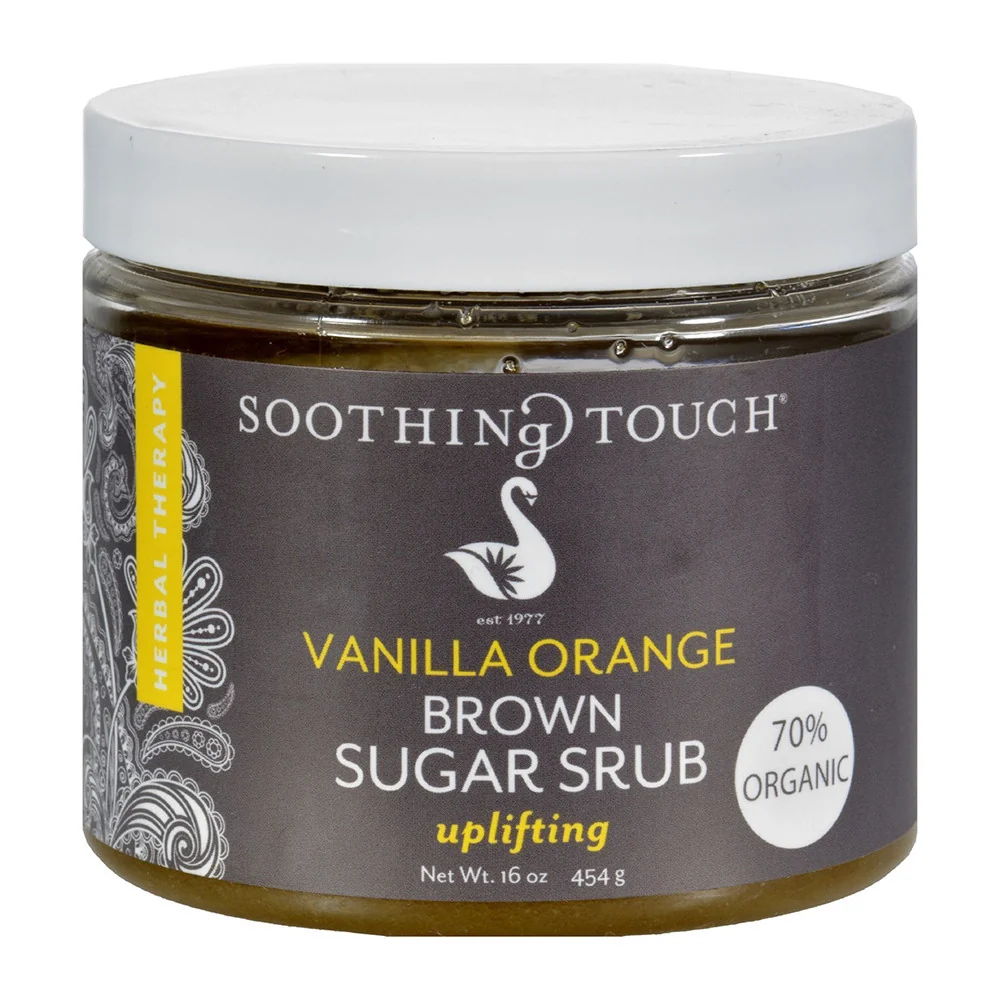 Carefully Designed Soothing Touch Brown Sugar Scrub Vanilla Orange 16 Oz High-Quality