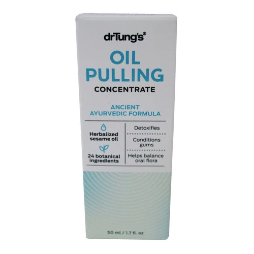 First-Class Dr Tungs Oil Pulling Concentrate Ancient Ayurvedic Formula 1.7 Oz Original