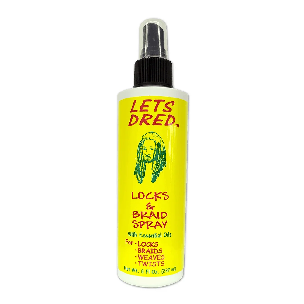Solid Lets Dred Locks And Braid Spray 8 Oz Contemporary