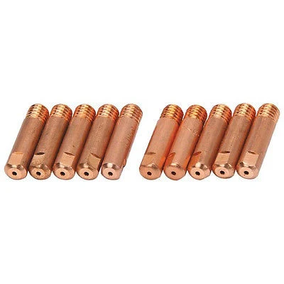 Comfortable Pack of Copper Welding Weld End .035 Tips for Mig Welder Machine Gun Natural