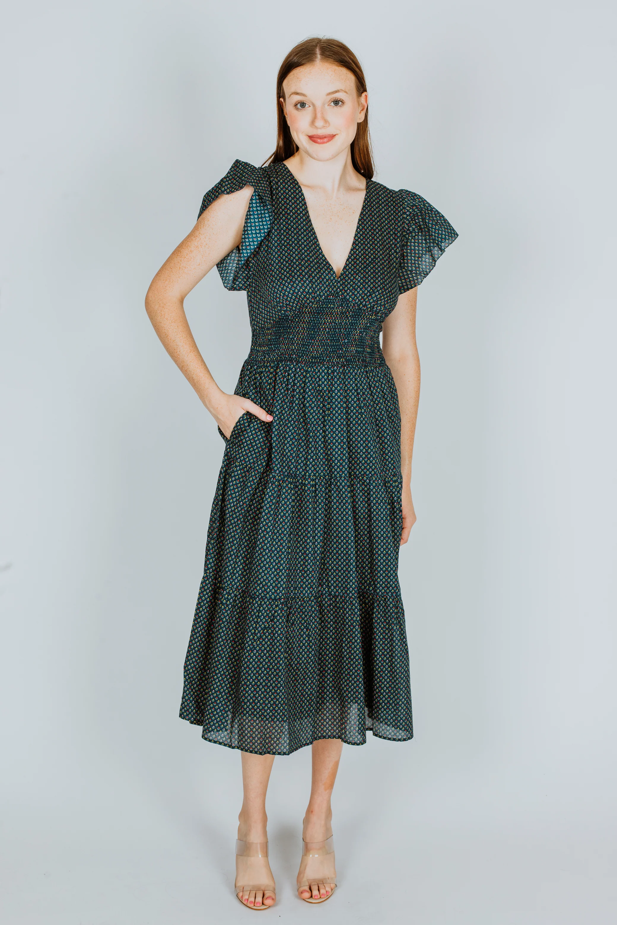 Crafted Trovata Kendall Dress Cottage Ditsy Next-Generation