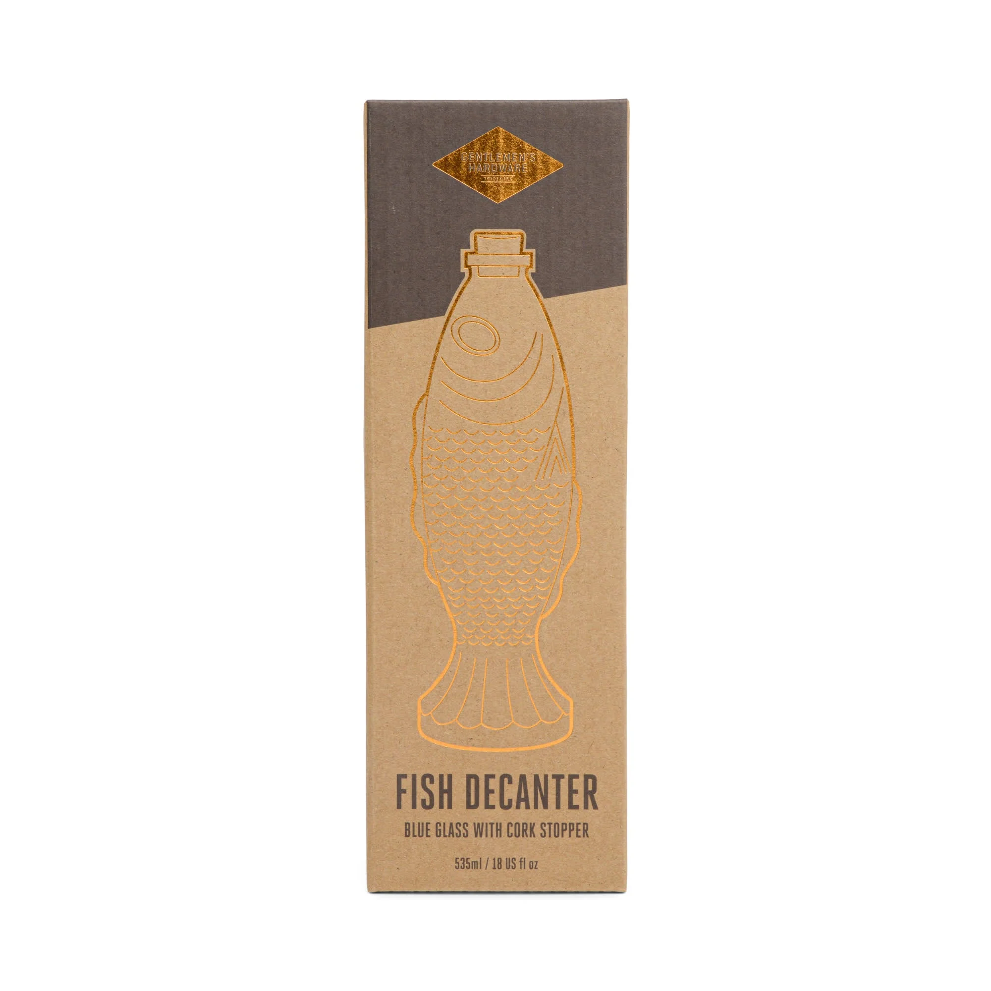 Stylish Fish Decanter Crafted