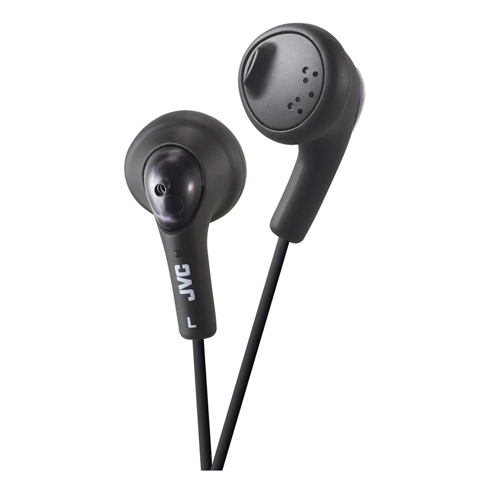 World-Class JVC Gumy Sport Black Binaural Ear Bud Headphones 1 Ea High-Grade