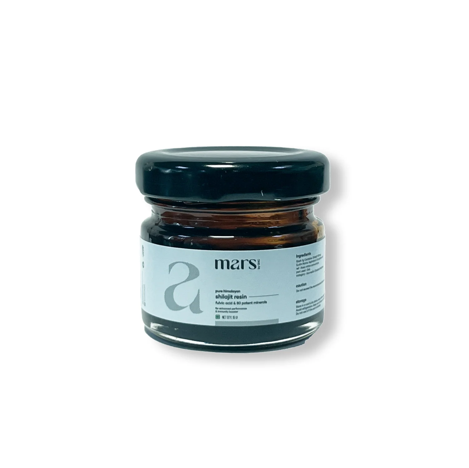 Minimalist Test Mars Pure Himalayan Shilajit Resin - 15g Elegant