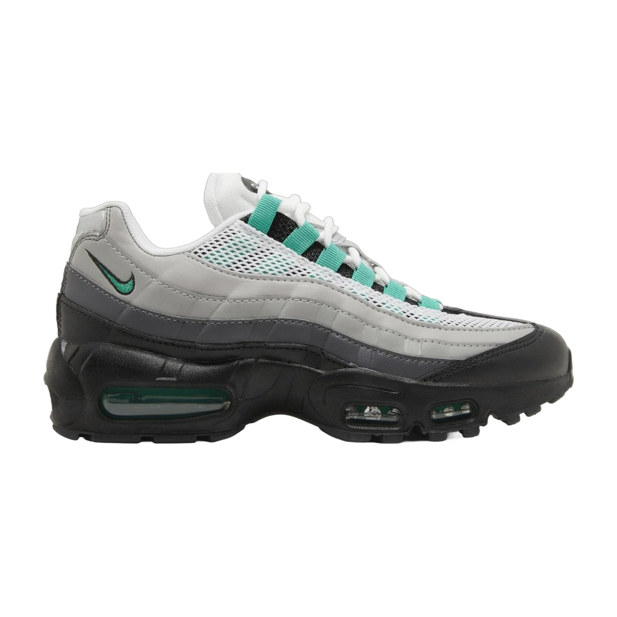 Carefully Designed Nike Women's Air Max 95 'Black Stadium Green' Sneakers Superior