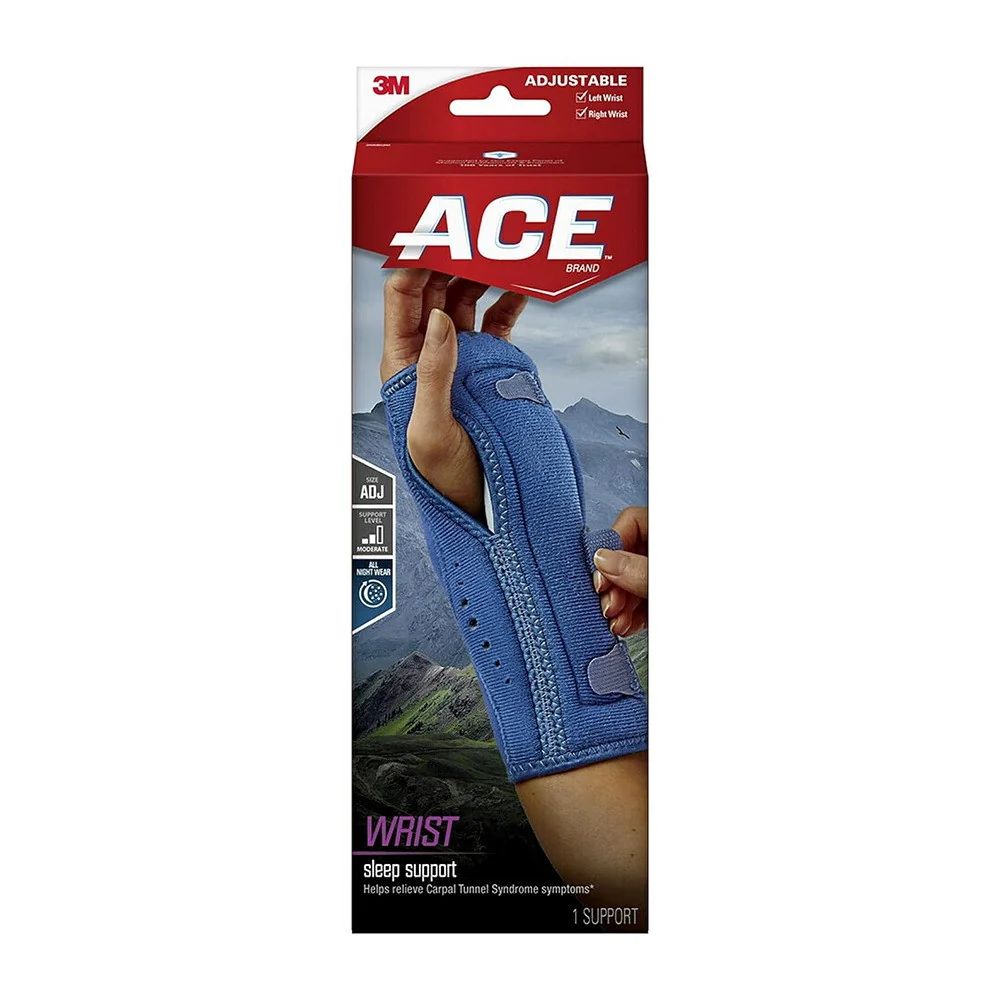 Proven Ace Night Wrist Sleep Support Adjustable 1 Ea Long-Lasting