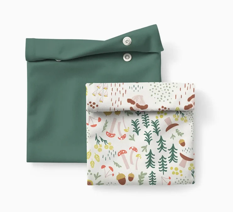 Premium Material Snack Sammy Pouches Fungi Classic