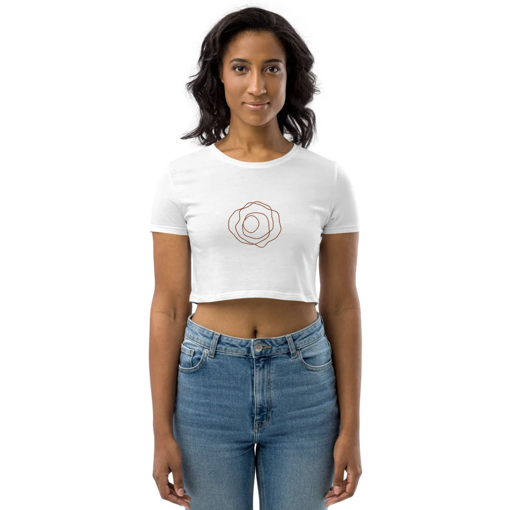 Convenient Find me in the Hidden Forest Organic Crop Top Artisan