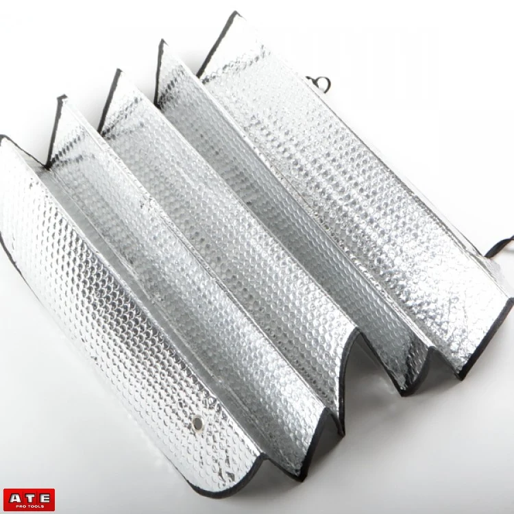 Original Silver Folding Car Windshield Protector Elegant