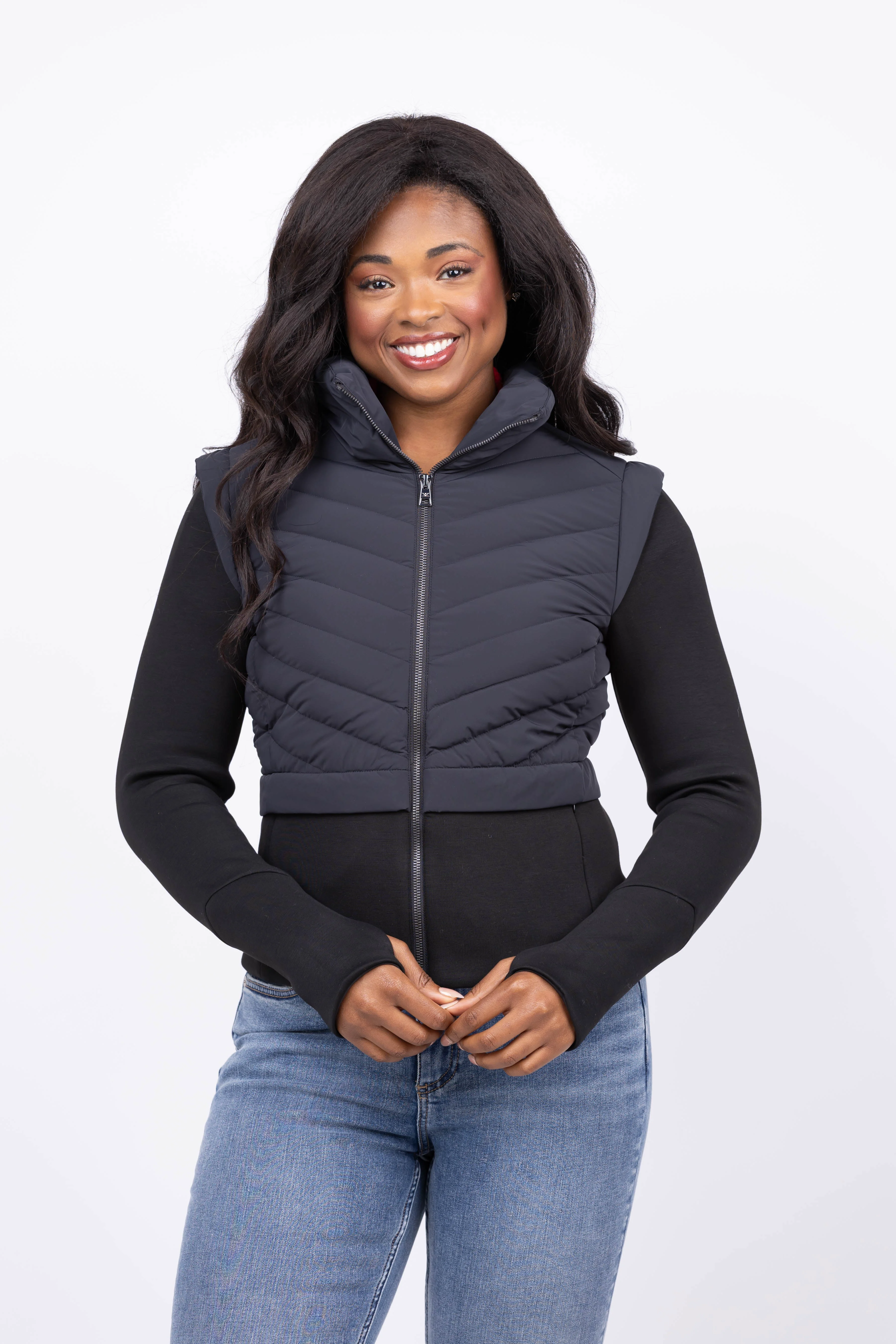 Consistent SOIA KYO Miriam Down Jacket in Black Verified