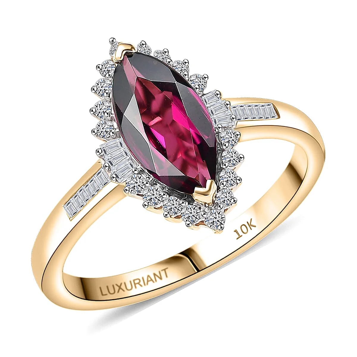 Stylish HomeJewelryRingsHalo Rings 8312803 Selected