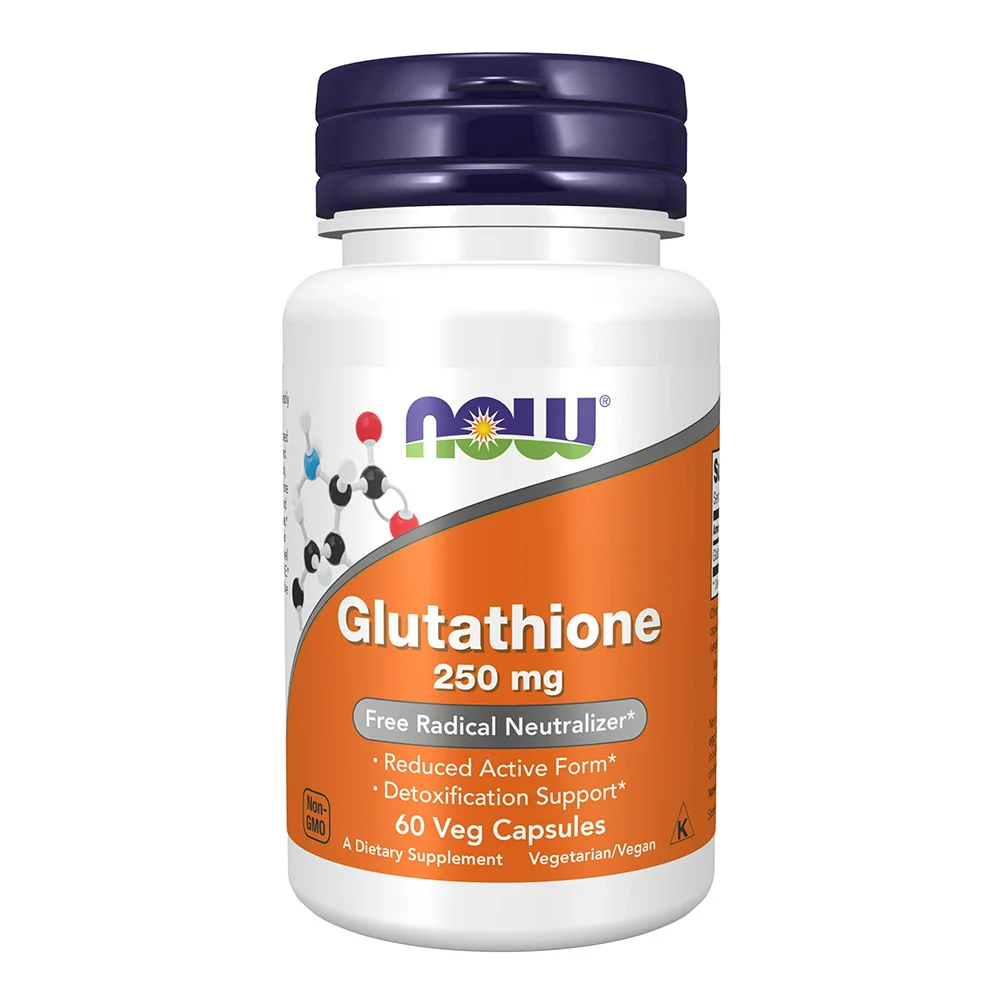 Premium Now Food Glutathione 250 Mg Detoxification Support Supplements 60 Ea World-Class