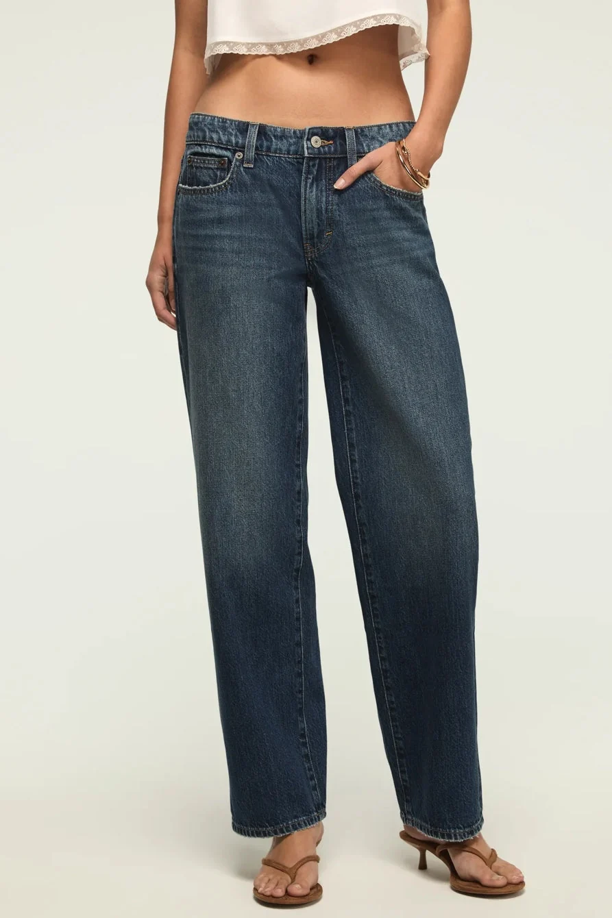 Traditional Lucky Brand Women's the Baggy - No Filter Wash Contemporary