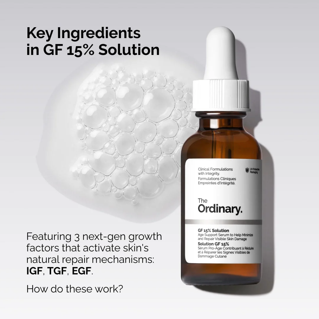 Superior THE ORDINARY GF 15 SERUM FOR VISIBLE SKIN REPAIR AND WRINKLES Modern