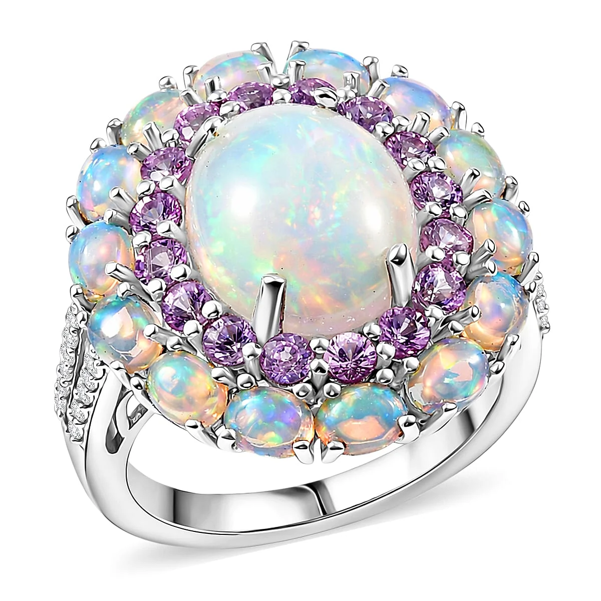 Detailed HomeJewelryRingsHalo Rings 8507501 Safe