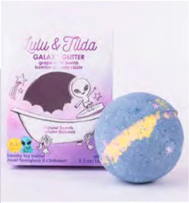 Lightweight Bath Bomb Galaxy Glitter Exceptional