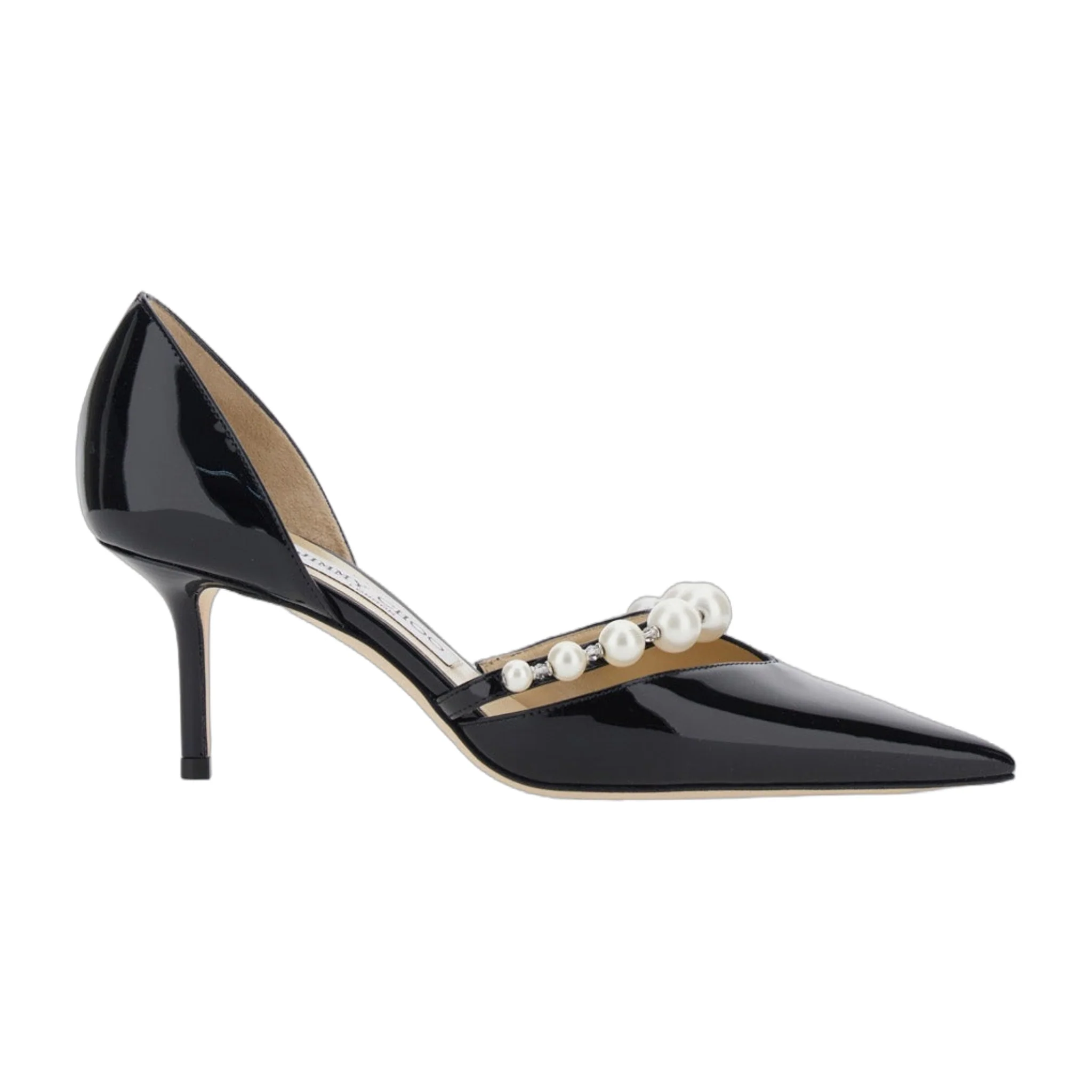 Specialty Stiletto Heels Aurelie Black Leather Optimized