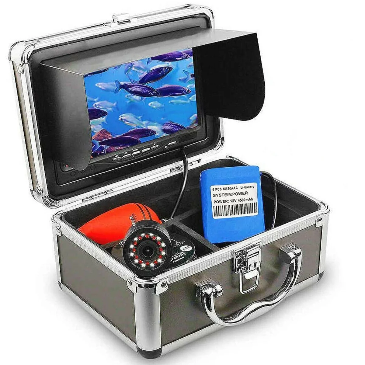 Casual Surveillance Boat Kayak Fish Finder With Monitor 7 Traditional