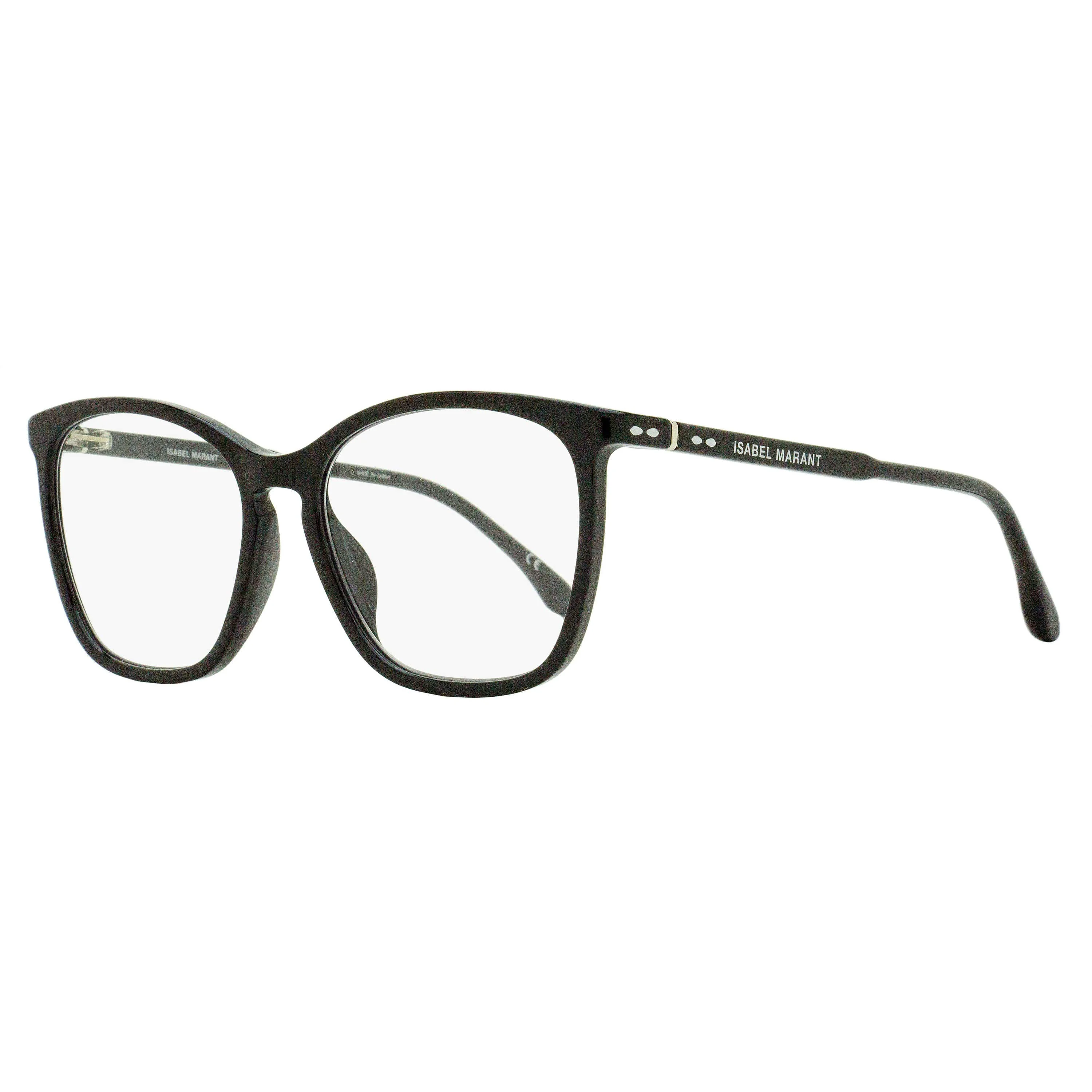 Effective Isabel Marant Square Blue Block Eyeglasses IM0091 G BB 807 Black 54mm Comfortable