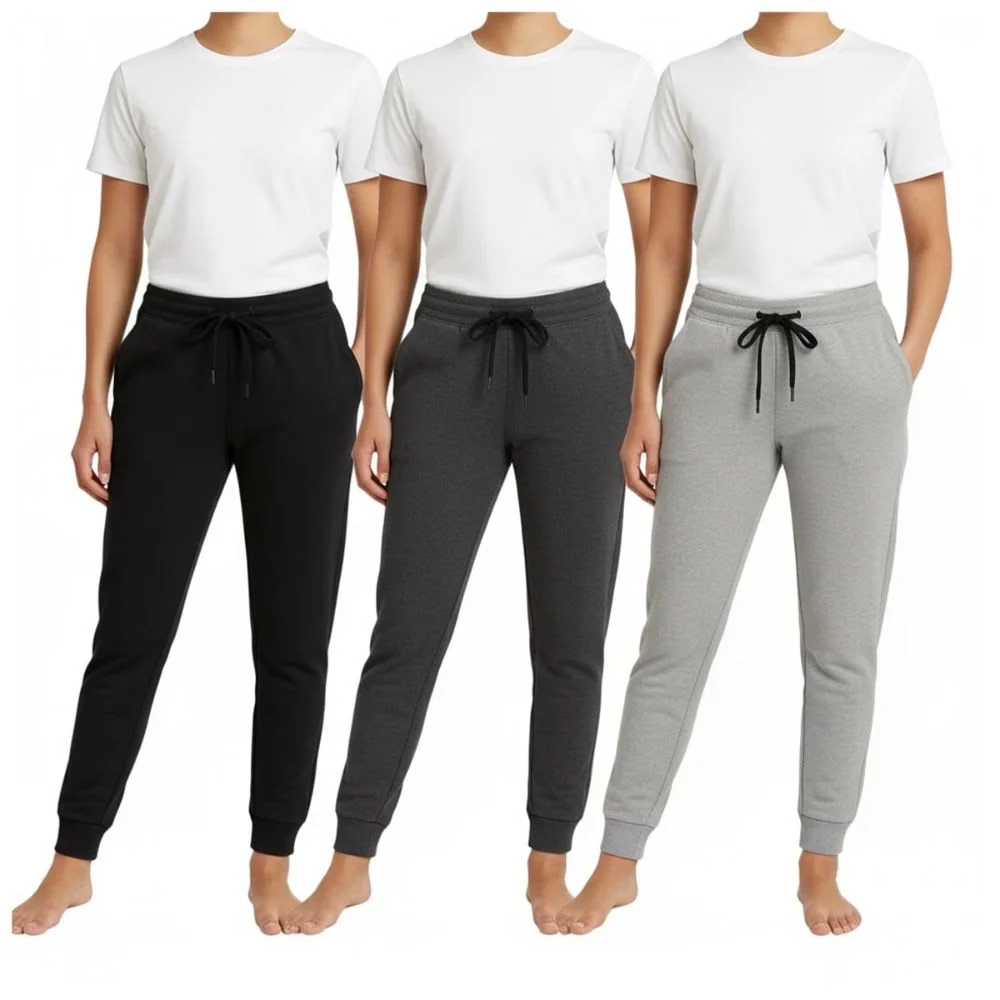 Unique BenBen Womens 3 Pack Fleece Ultra Soft Jogger Smart