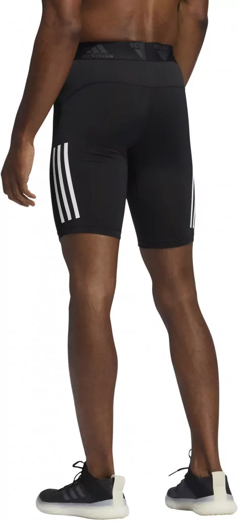 Convenient adidas Men's Techfit 3 Stripe Short Tights Optimized