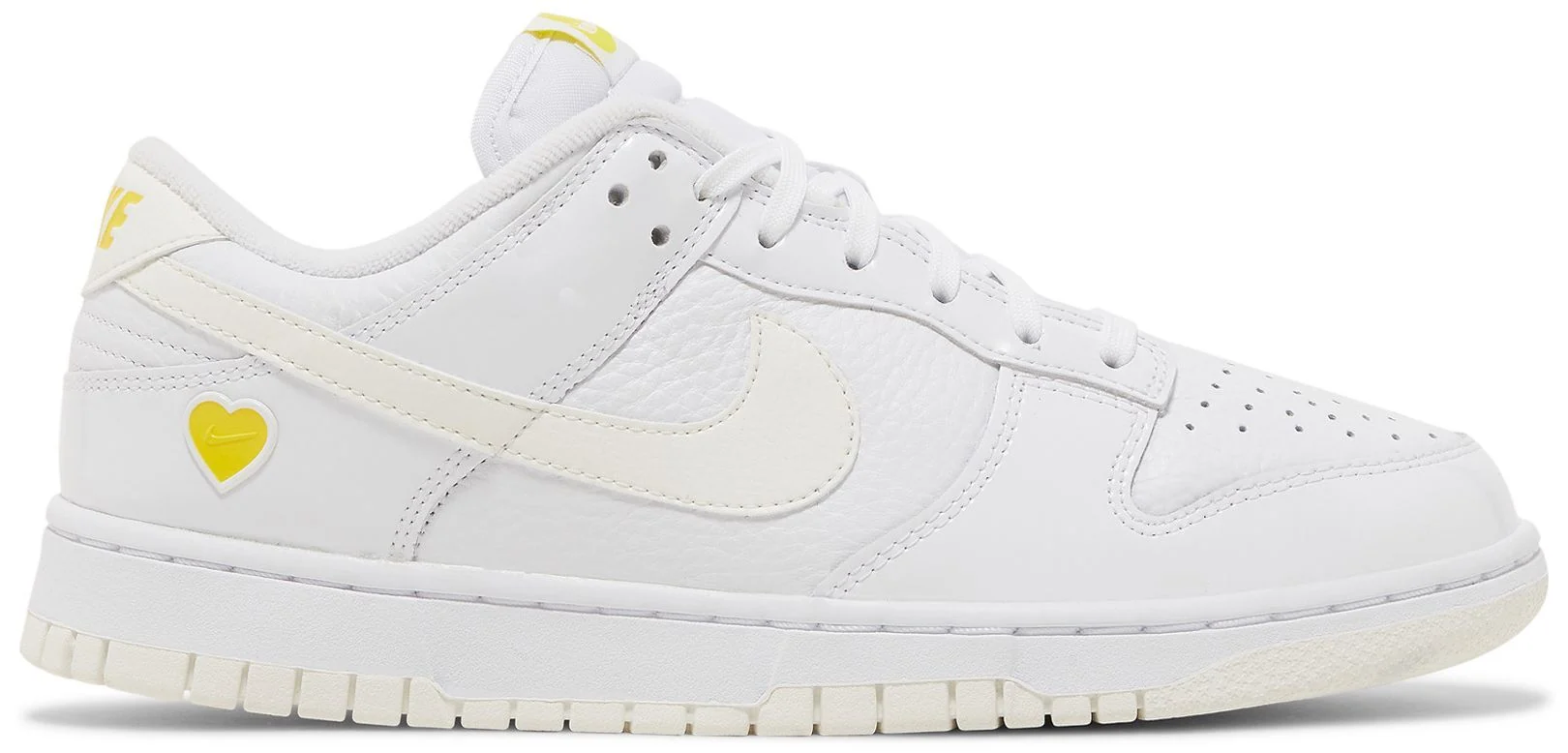 World-Class Nike Women's Dunk Low 'Valentine's Day Yellow Heart' - FD0803-100 Refined